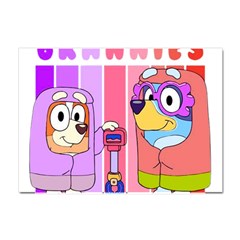 Grannies Bluey Crystal Sticker (a4) by avitendut