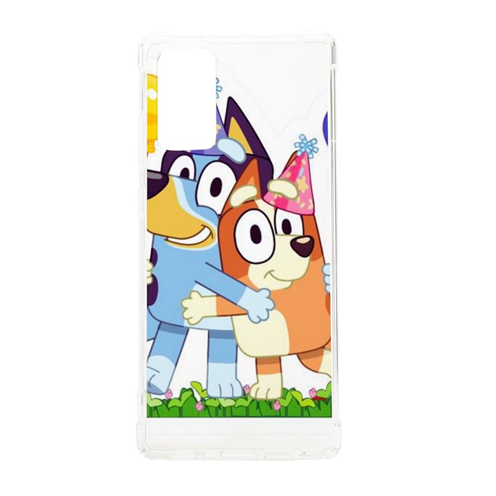 Bluey birthday Samsung Galaxy Note 20 TPU UV Case