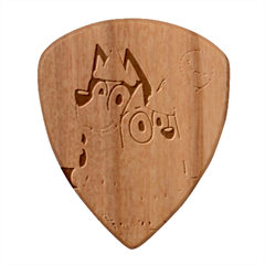 Bluey Birthday Wood Guitar Pick (set Of 10) by avitendut