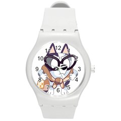 Bluey Rainbow Round Plastic Sport Watch (m) by avitendut