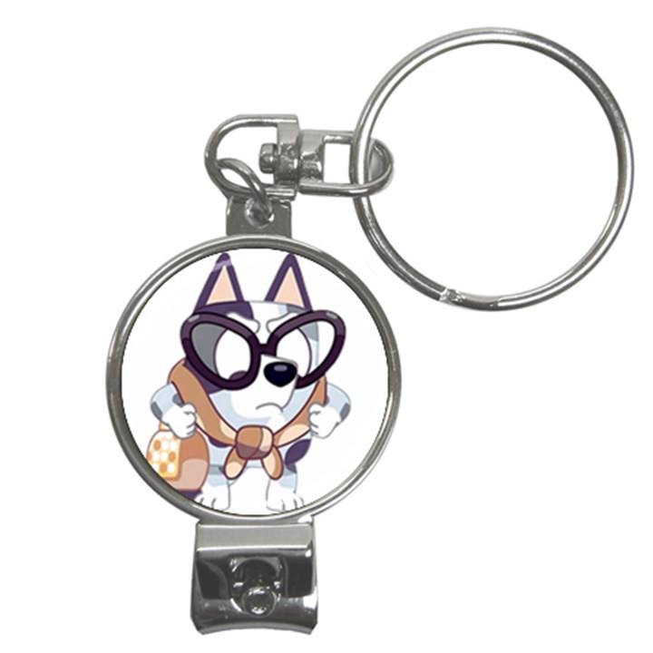 bluey christmas Nail Clippers Key Chain