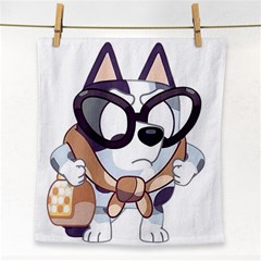 Bluey Face Towel by avitendut