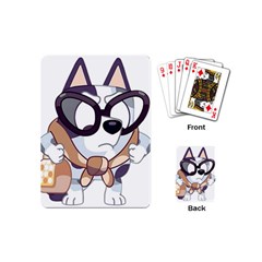 Bluey Playing Cards Single Design (mini) by avitendut