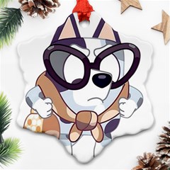 Bluey Ornament (snowflake)