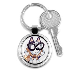 Bluey Funny Key Chain (round) by avitendut