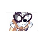 bluey funny Sticker (Rectangular) Front