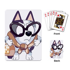 Bluey Funny Playing Cards Single Design (rectangle) by avitendut