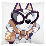 bluey funny Large Cushion Case (Two Sides) Front