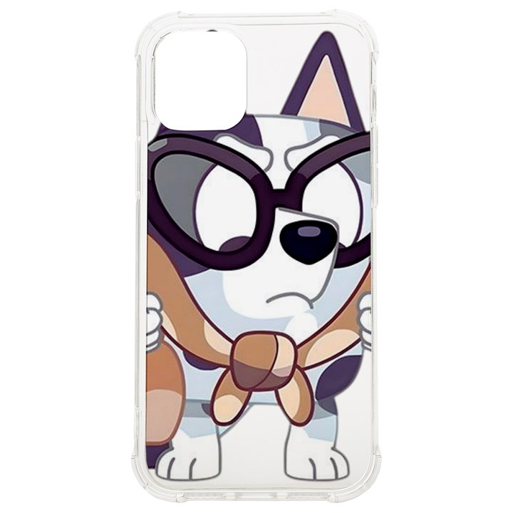 bluey funny iPhone 12/12 Pro TPU UV Print Case