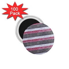 Vintage Vibrant Stripes Pattern Print Design 1 75  Magnets (100 Pack)  by dflcprintsclothing