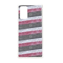 Vintage Vibrant Stripes Pattern Print Design Samsung Galaxy Note 20 Tpu Uv Case by dflcprintsclothing