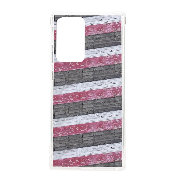 Vintage Vibrant Stripes Pattern Print Design Samsung Galaxy Note 20 Ultra TPU UV Case