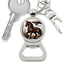 Steampunk Horse Punch 1 Bottle Opener Key Chain by CKArtCreations