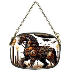 Steampunk Horse Punch 1 Chain Purse (one Side) by CKArtCreations