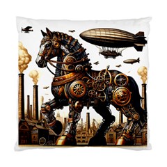 Steampunk Horse Punch 1 Standard Cushion Case (one Side) by CKArtCreations