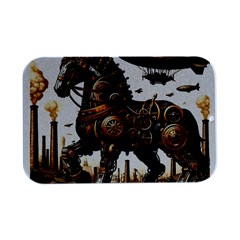 Steampunk Horse Punch 1 Open Lid Metal Box (silver)   by CKArtCreations