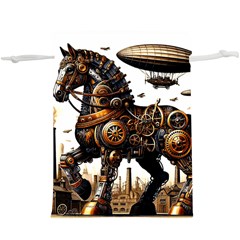 Steampunk Horse Punch 1 Lightweight Drawstring Pouch (xl) by CKArtCreations