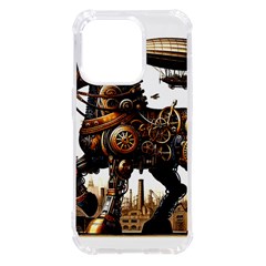 Steampunk Horse Punch 1 Iphone 14 Pro Tpu Uv Print Case by CKArtCreations