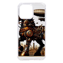 Steampunk Horse Punch 1 Iphone 14 Pro Max Tpu Uv Print Case by CKArtCreations