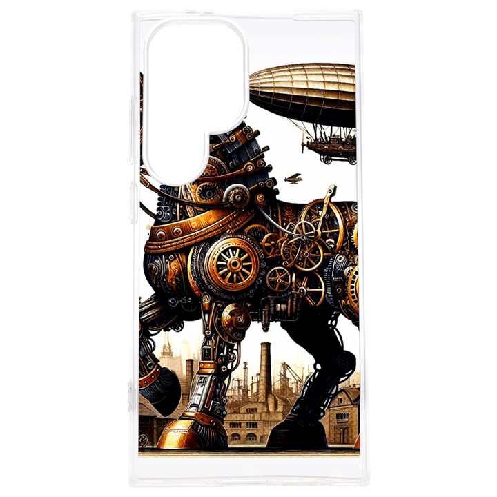 Steampunk Horse Punch 1 Samsung Galaxy S24 Plus 6.7 Inch TPU UV Case