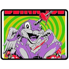 Blink 182 Two Sides Fleece Blanket (large) by avitendut