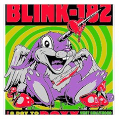 Blink 182 Square Satin Scarf (36  X 36 ) by avitendut