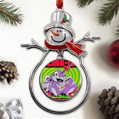 Blink 182 Metal Snowman Ornament