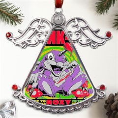 Blink 182 Metal Angel With Crystal Ornament