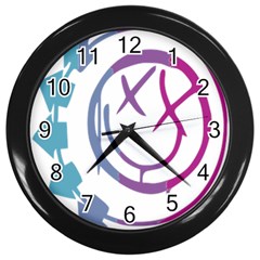 Blink 182 Logo Wall Clock (black) by avitendut