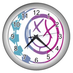 Blink 182 Logo Wall Clock (silver) by avitendut