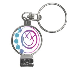 Blink 182 Logo Nail Clippers Key Chain by avitendut