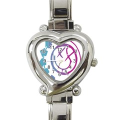 Blink 182 Logo Heart Italian Charm Watch by avitendut