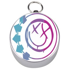 Blink 182 Logo Silver Compasses by avitendut