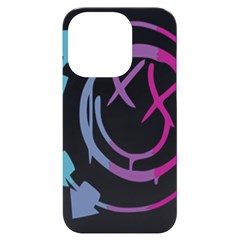 Blink 182 Logo Iphone 14 Pro Black Uv Print Case by avitendut