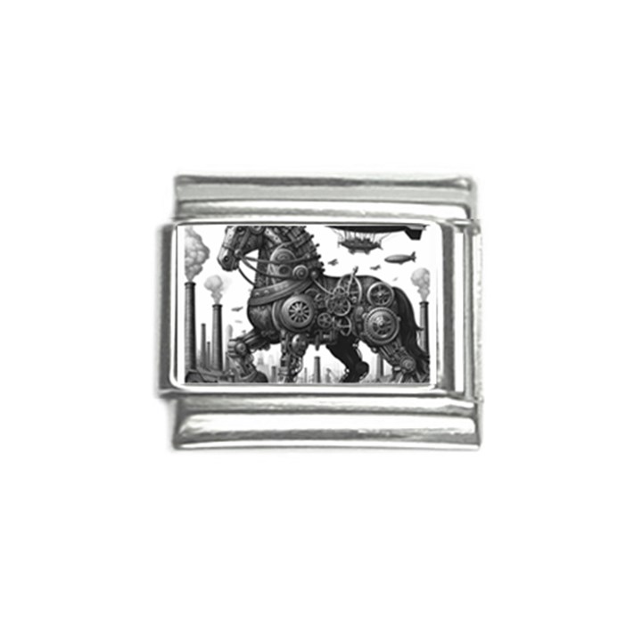 Steampunk Horse  Italian Charm (9mm)