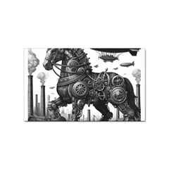 Steampunk Horse  Sticker (rectangular) by CKArtCreations