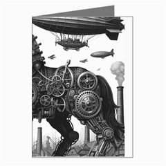 Steampunk Horse  Greeting Card by CKArtCreations