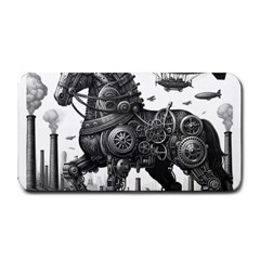 Steampunk Horse  Medium Bar Mat by CKArtCreations