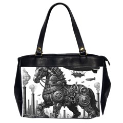 Steampunk Horse  Oversize Office Handbag (2 Sides) by CKArtCreations