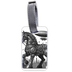 Steampunk Horse  Luggage Tag (two Sides) by CKArtCreations