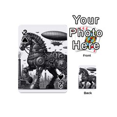 Steampunk Horse  Playing Cards 54 Designs (mini)