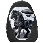 Steampunk Horse  Backpack Bag Front