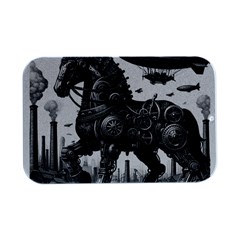 Steampunk Horse  Open Lid Metal Box (silver)   by CKArtCreations