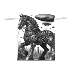 Steampunk Horse  Lightweight Drawstring Pouch (l) by CKArtCreations