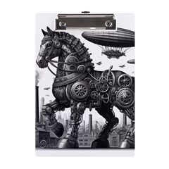 Steampunk Horse  A5 Acrylic Clipboard by CKArtCreations