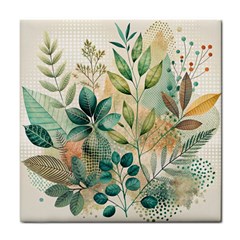 Flowers Spring Tile Coaster