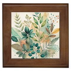 Flowers Spring Framed Tile