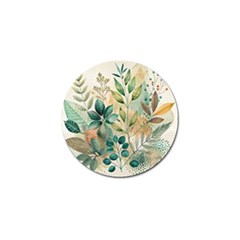 Flowers Spring Golf Ball Marker