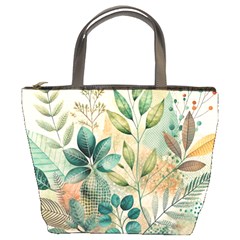 Flowers Spring Bucket Bag