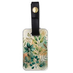 Flowers Spring Luggage Tag (one Side)